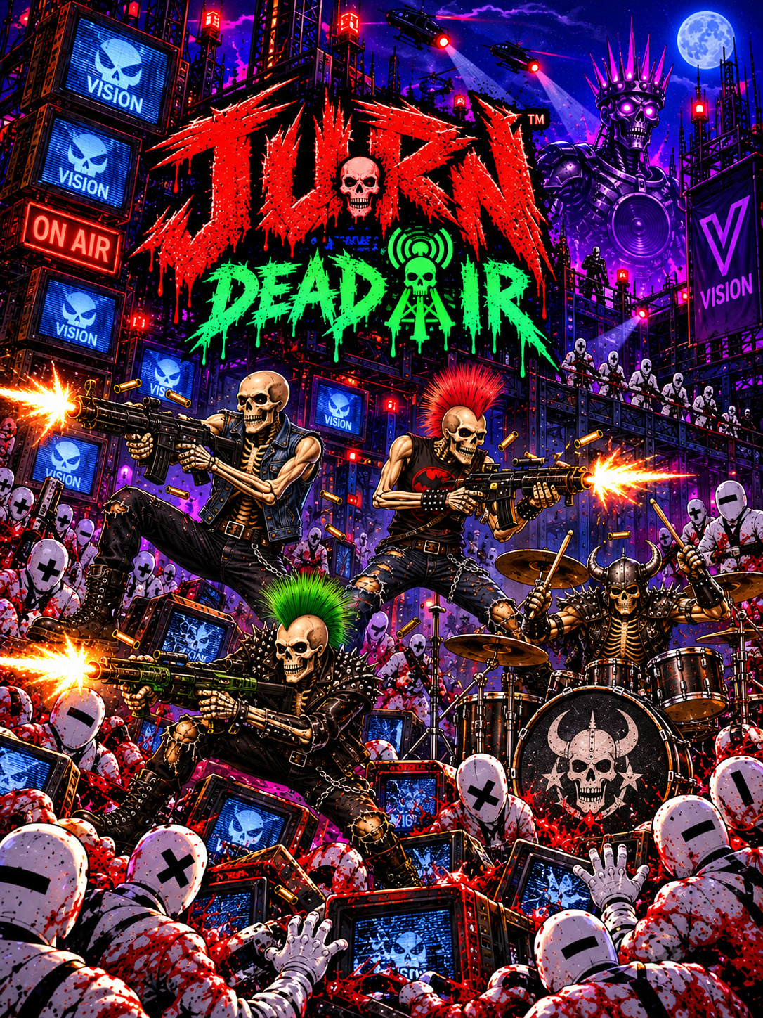 JURN: DEAD AIR poster art