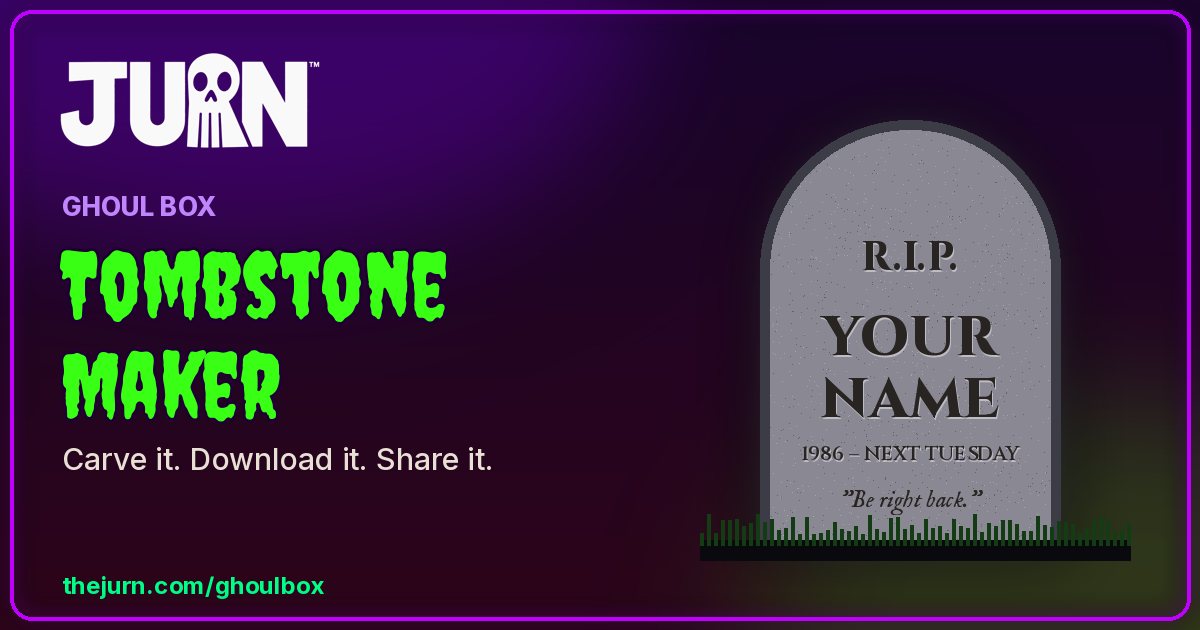 Tombstone Maker